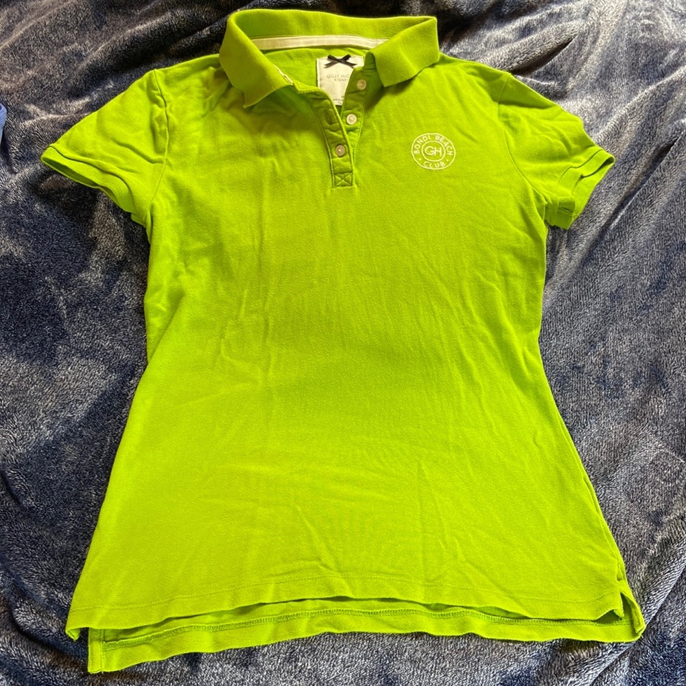 Medium, green, Gilly Hicks Sydney collared shirt